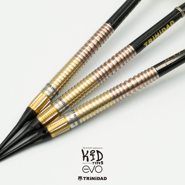 ダーツ バレル TRiNiDAD Undisputed KID 2/3 EVO 後藤智弥 選手モデル