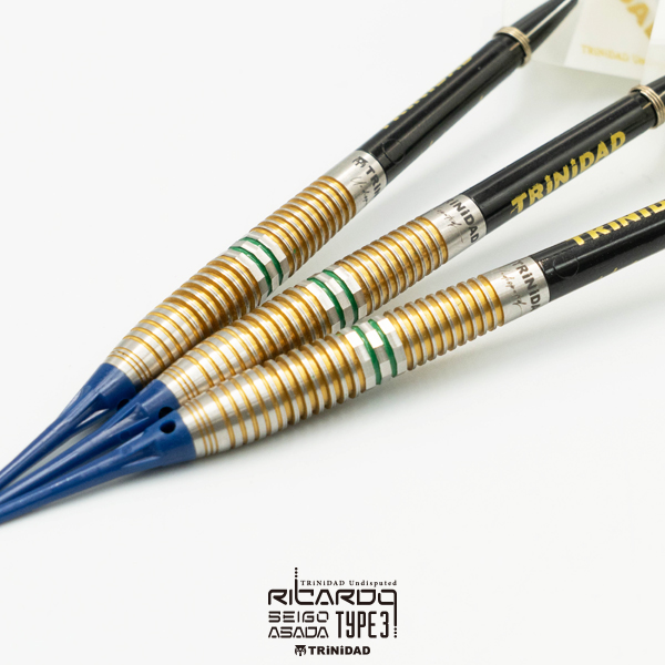 ダーツ バレル TRiNiDAD Undisputed RICARDO3 浅田斉吾 選手モデル