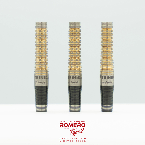 TiTO限定】ダーツ バレル TRiNiDAD Undisputed ROMERO2 TiTO Limited