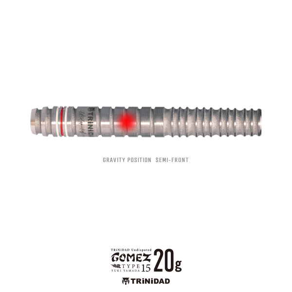 ダーツ バレル TRiNiDAD Undisputed GOMEZ15 20g 山田勇樹 選手モデル