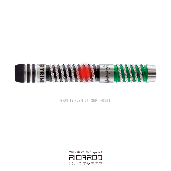 ダーツ バレル TRiNiDAD Undisputed RICARDO2 浅田斉吾 選手モデル