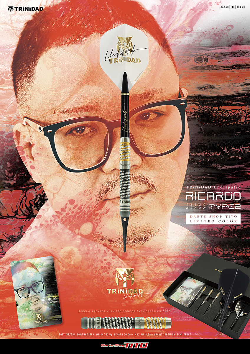 TiTO限定】TRiNiDAD Undisputed RICARDO2 TiTO LIMITED 浅田斉吾 選手