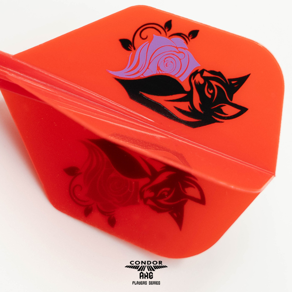 TiTO限定 ダーツ フライト CONDOR AXE BLACK CAT TiTO Limited 岩田