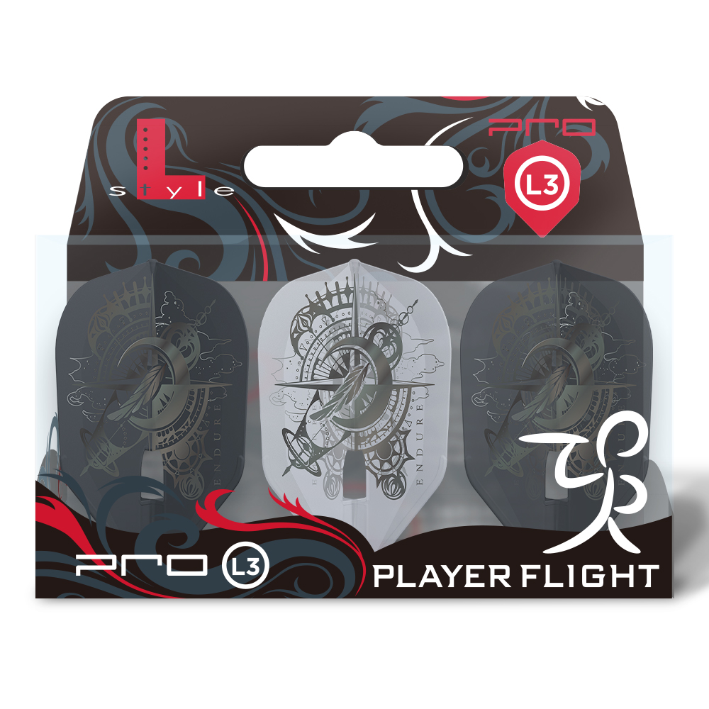 ダーツ フライト L-Flight PRO EZ 津村友弥 選手モデル 2023