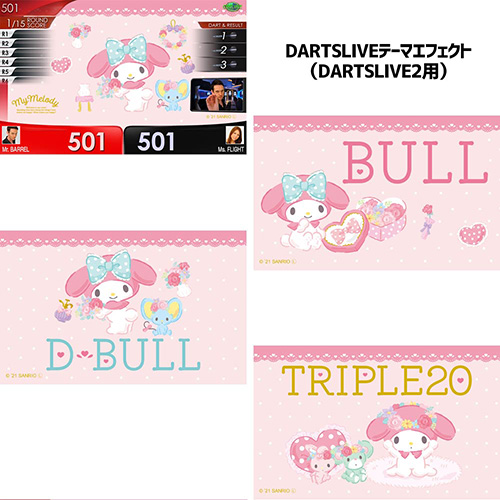 ダーツ ライブカード サンリオキャラ Sanrio characters DARTSLIVE