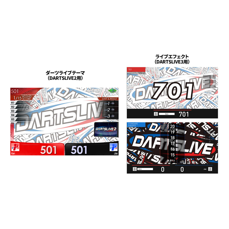 ダーツ ライブカード ダーツライブ20周年記念 復刻版セット テーマ