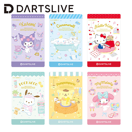 ダーツ ライブカード サンリオキャラ Sanrio characters DARTSLIVE