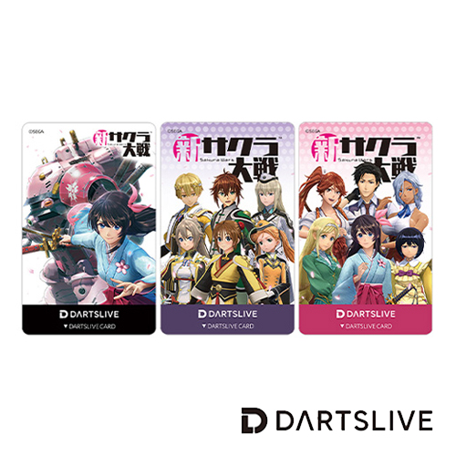ダーツ ライブカード 新サクラ大戦 DARTSLIVE CARD テーマ付き