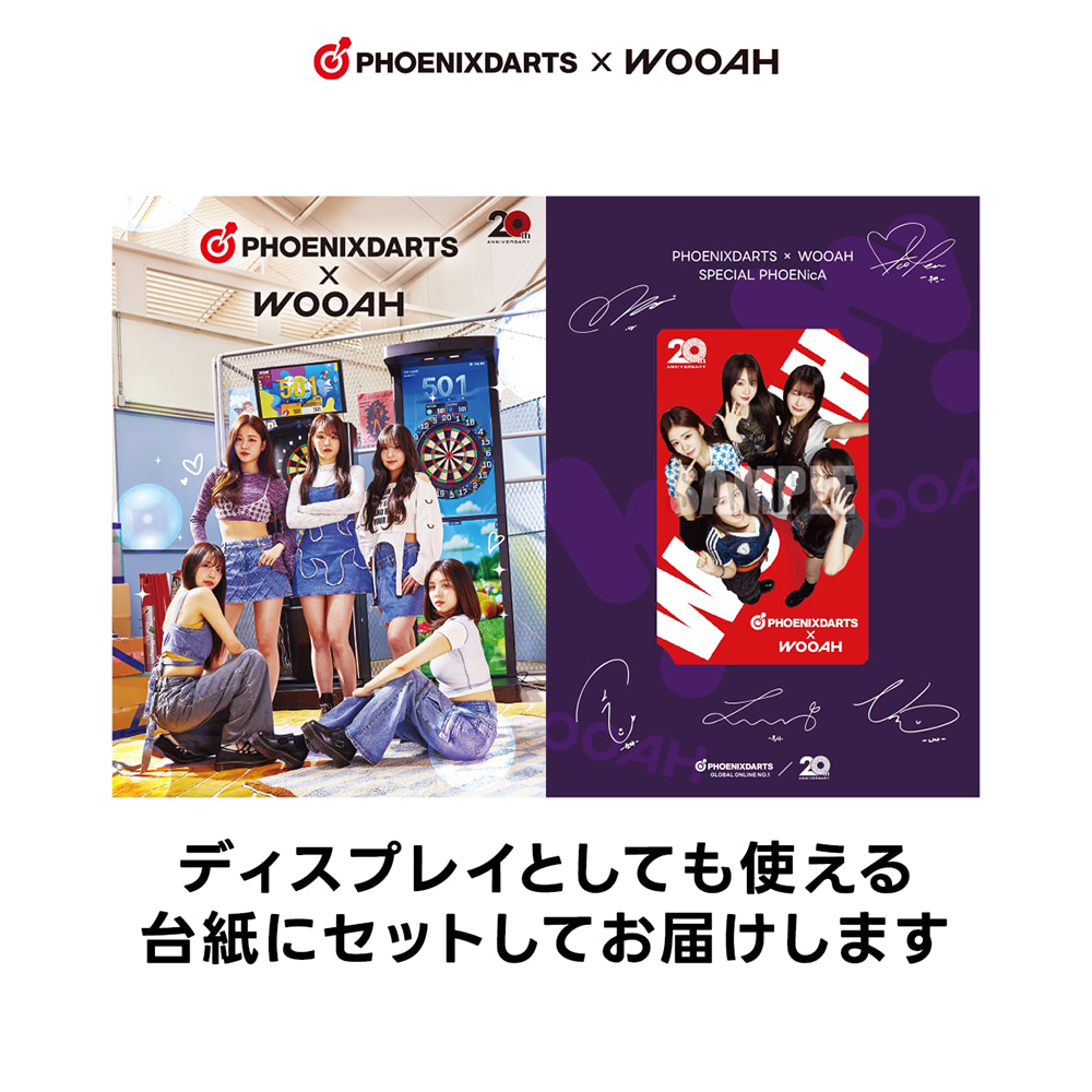 数量限定】ダーツ フェニックスカード デジコン付きPHOENicA WOOAH