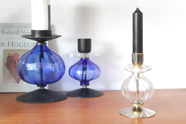 Erik Hoglund エリック・ホグラン キャンドルホルダー（クリアー）/ S