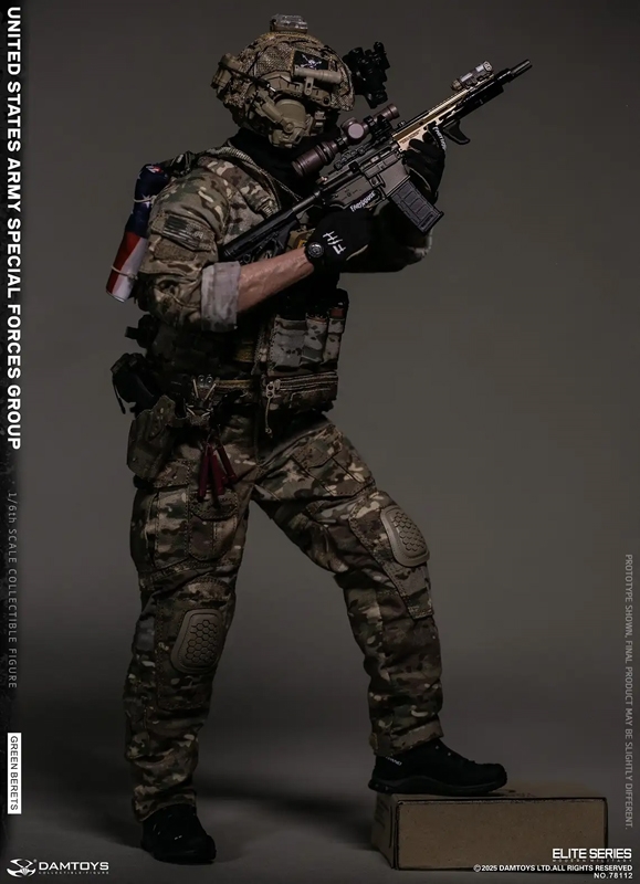 Green Beret US Army Special Forces Group - Dam Toys 1/6 Scale Figure