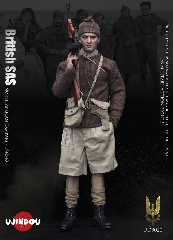 British SAS - North Africa Campaign 1942-1943 - Ujindou 1/6 Scale