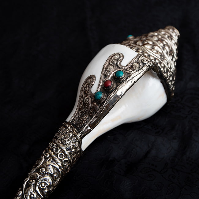 宗教法具 シャンカ・トゥンカル（法螺貝） の通販[送料無料