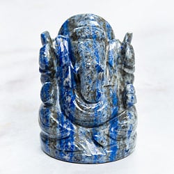 一点物・天然石】手彫りのクリスタル・ガネーシャ - 水晶 約92g の通販