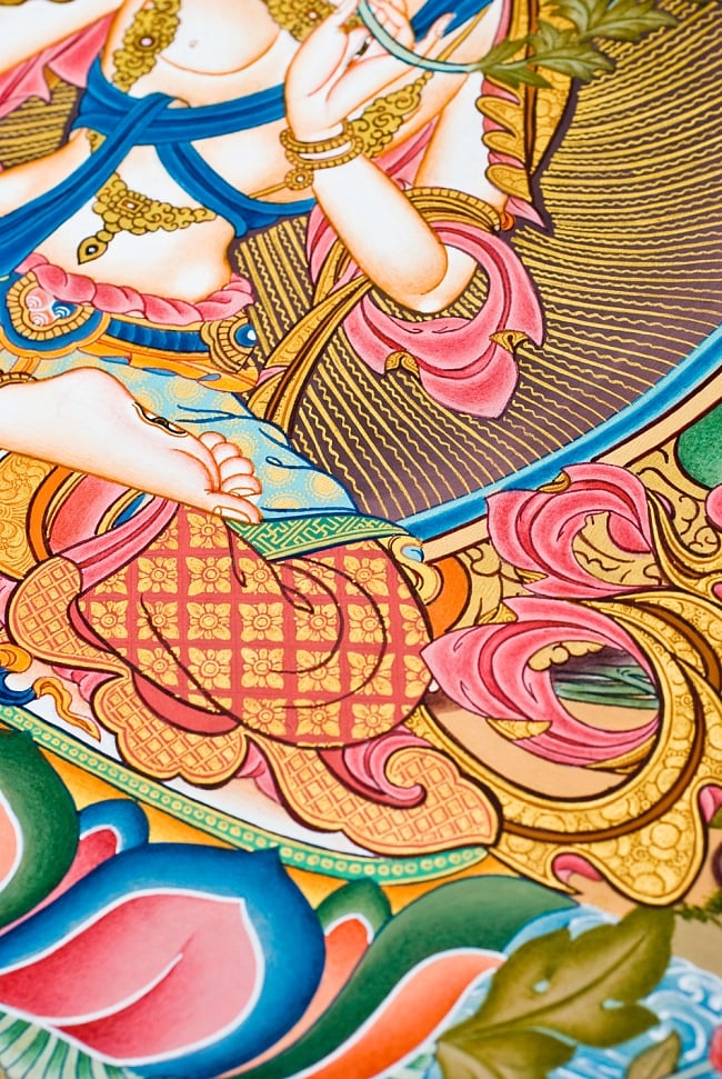 タンカ -ホワイトターラー 51x68.5 の通販[送料無料] - TIRAKITA.COM