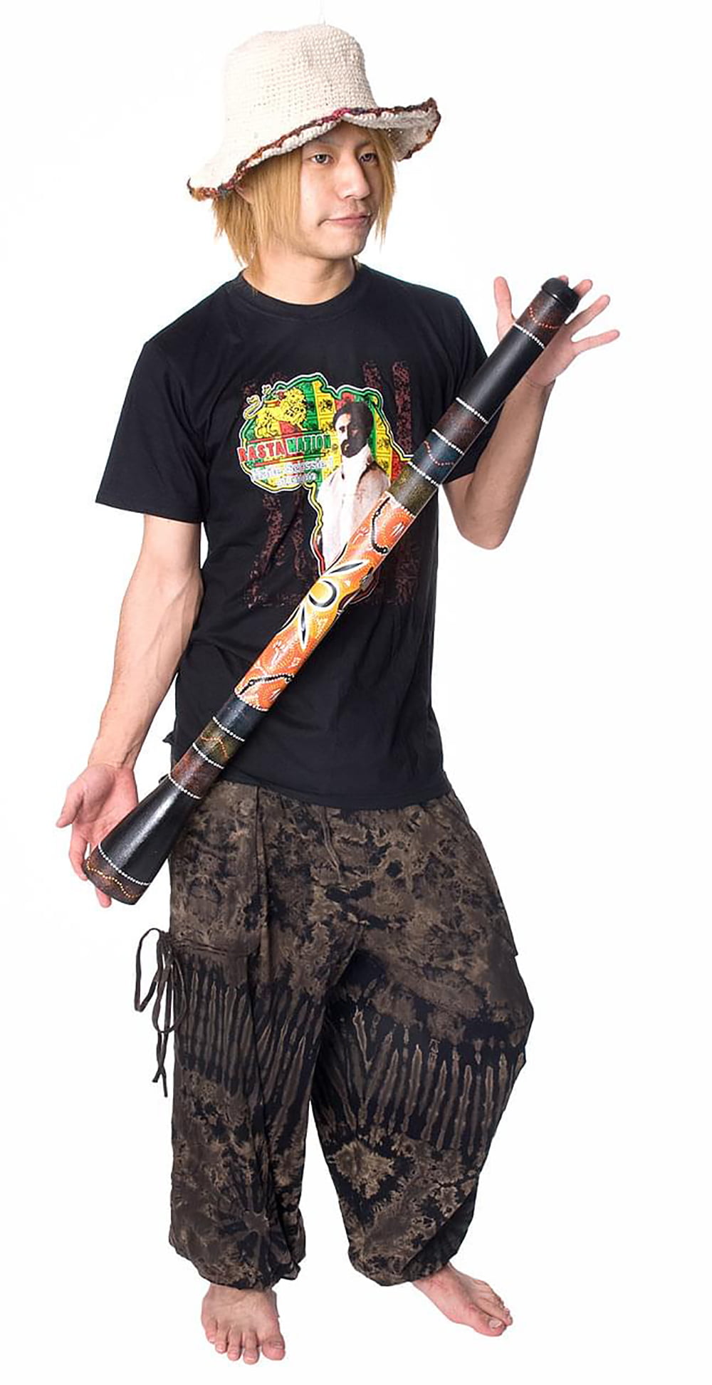 PVC製スライド式ディジュリドゥ 音階が変えられる！鳴らしやすく好評の