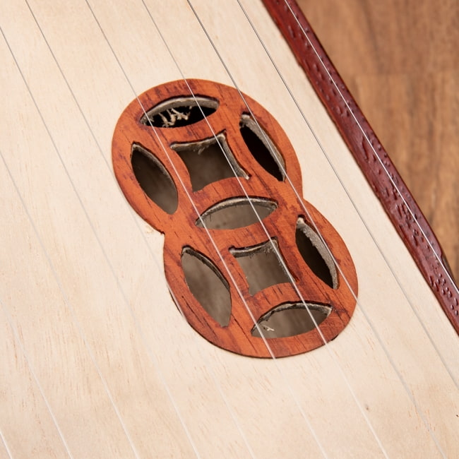 ベトナムの琴（ダン・トラン） - 螺鈿装飾付き の通販[送料無料