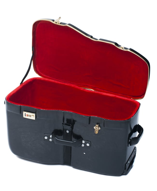 タブラファイバーケース【黒・キャリー付】 の通販[送料無料