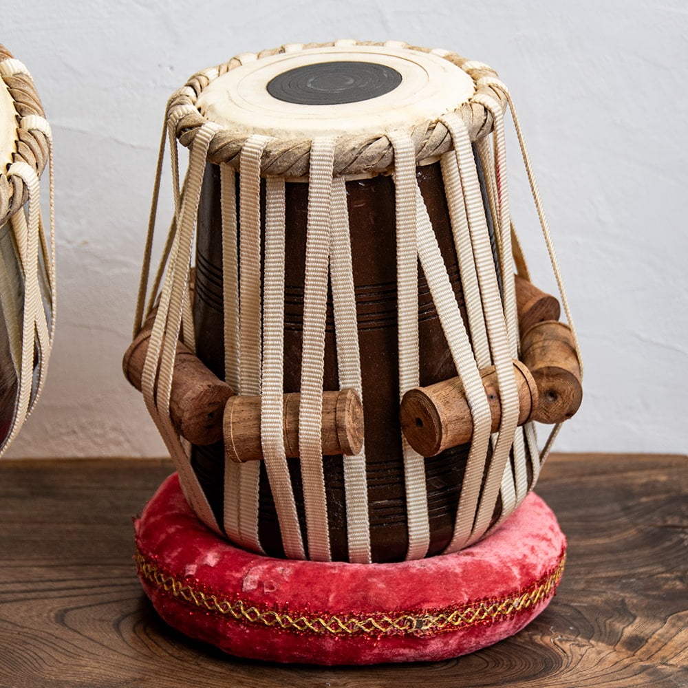 鑑賞用・音は出ます】タブラ フルセット スティール の通販[送料無料