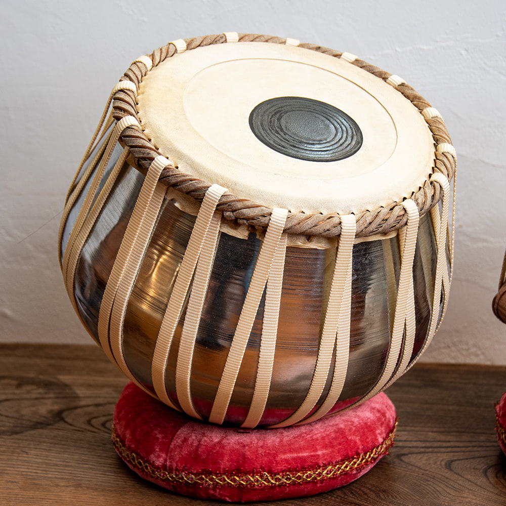 鑑賞用・音は出ます】タブラ フルセット スティール の通販[送料無料