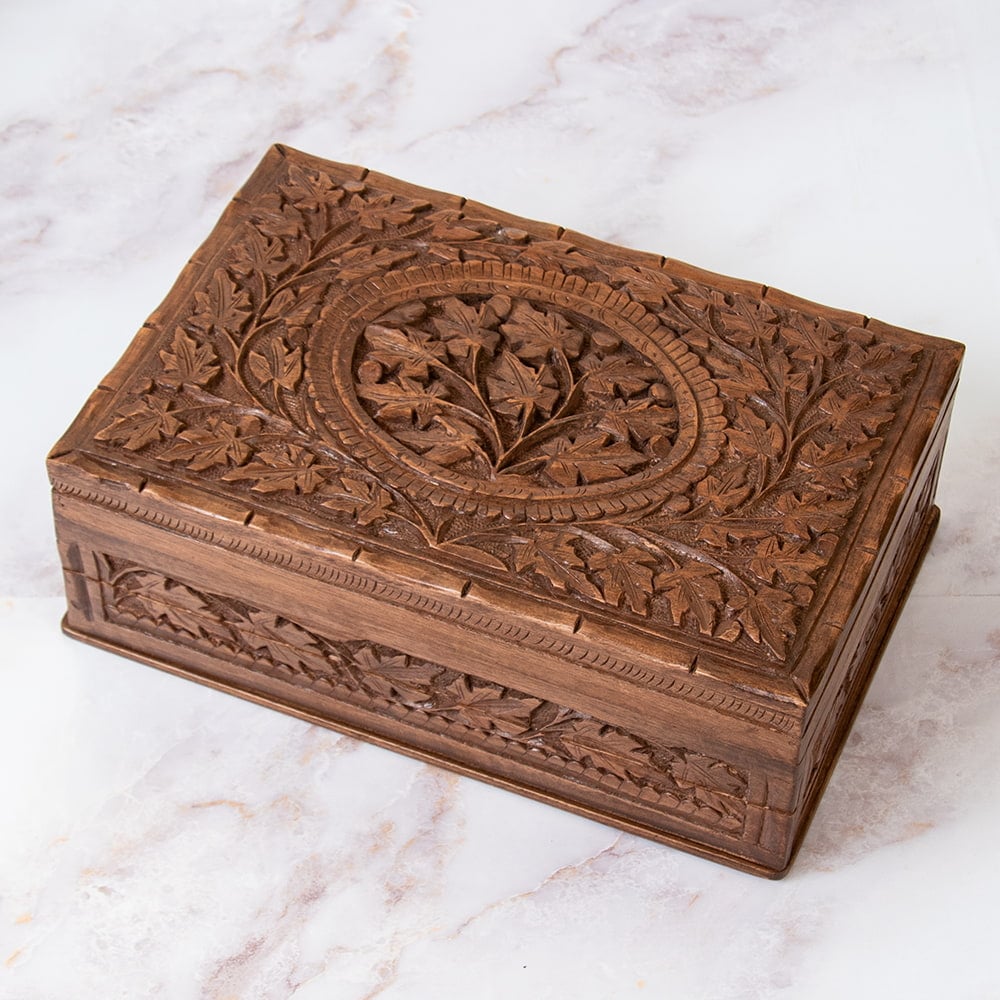 送料無料 宝石箱 インテリア インド アジアン (1点もの)カシミールの