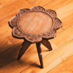 1点もの】カシミールの細密彫刻 ジュエルボックス からくり仕掛け