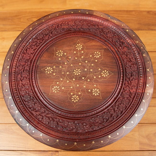 シーシャムウッドのサイドテーブル 【直径：45cm】 の通販[送料無料