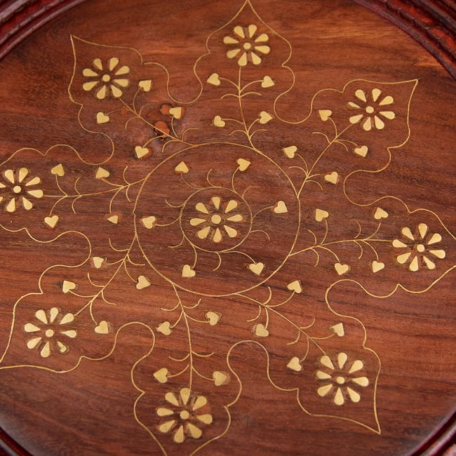 シーシャムウッドのサイドテーブル 【直径：45cm】 の通販[送料無料