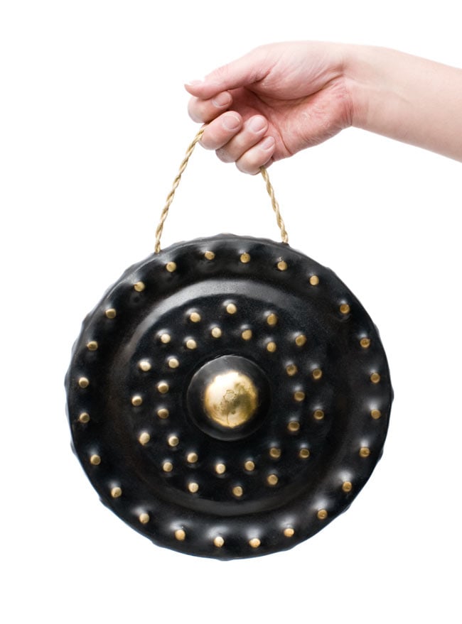 シンバル 銅鑼 ゴング ドラ 鐘 ベトナムのゴング（銅鑼）24cm ベル