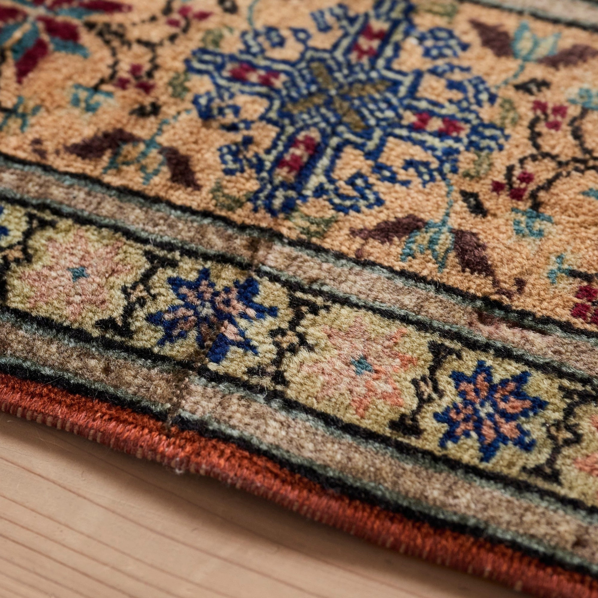 ヴィンテージラグ | トルコ・カイセリ No.01 | 黄色 | 223 × 146 – tiflo