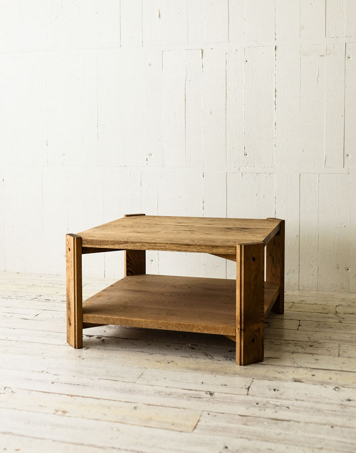 TRUCK FURNITURE OAK IRON-LEG LOW TABLE トラックファニチャー オーク