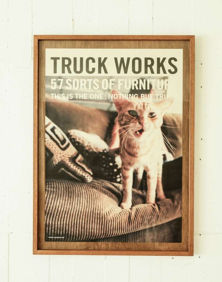 TRUCK WORKS POSTER | TRUCK FURNITURE