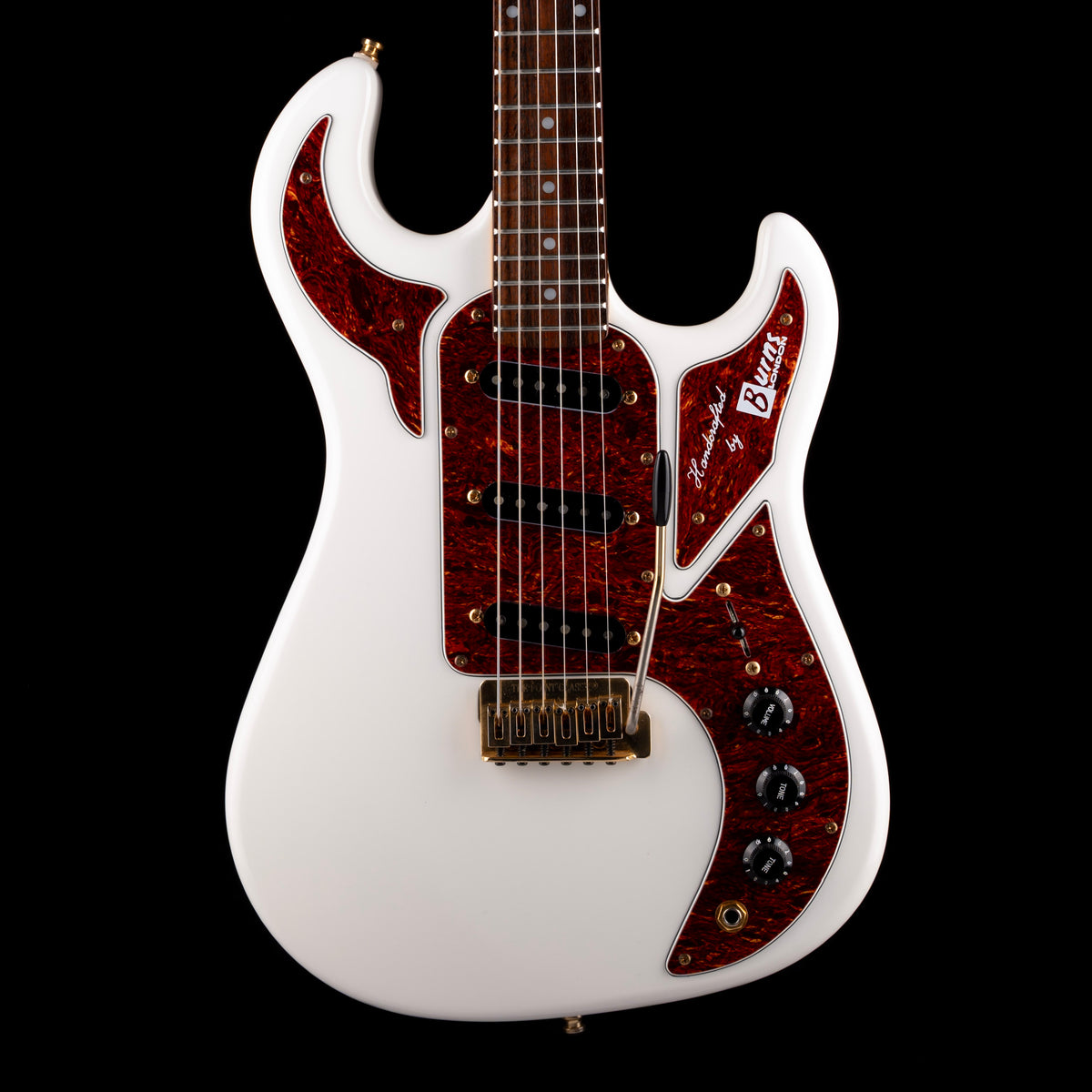 Used Burns Club Series Marquee with Seymour Duncan Pickups White