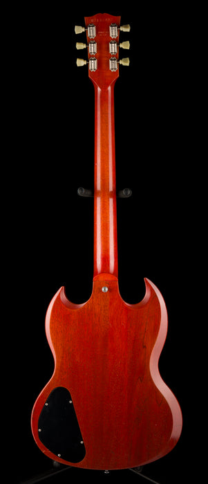 Pre Owned 2002 Gibson Crescent Moon SG Special Faded Cherry With