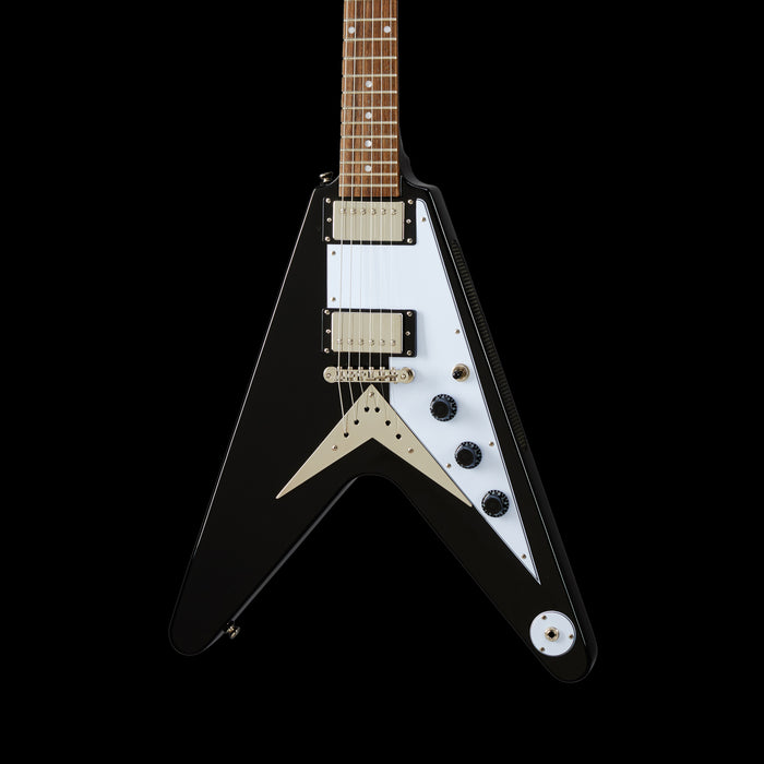 Epiphone Flying V Electric Guitar Ebony — Truetone Music