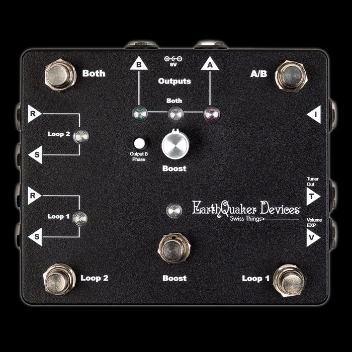 EarthQuaker Devices Swiss Things PedalBoard Reconciler Guitar