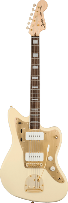 Squier 40th Anniversary Jazzmaster Gold Edition Olympic White
