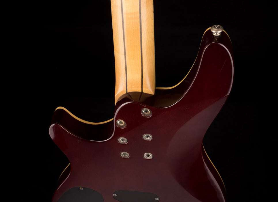 Pre Owned Schecter Diamond Series Made in Korea C-4 Bass Crimson