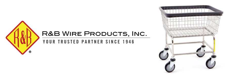 R&B Wire Products / R&Bワイヤープロダクツ｜USA製 ランドリーカート