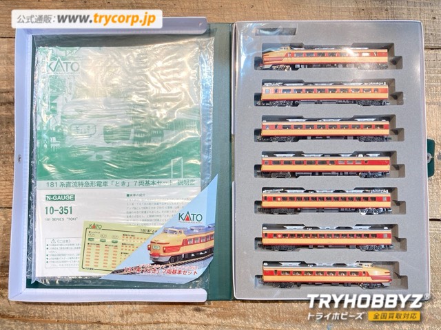KATO 1/150 181系 直流特急形電車 とき 7両セット 10-351｜トライ