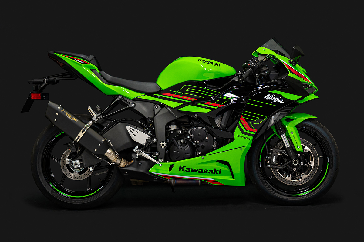 トリックスター / Ninja ZX-6R(24-26) 政府認証スリップオンマフラー