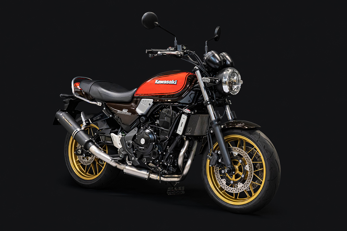 トリックスター / Z650RS（22-23）政府認証フルエキゾーストマフラー