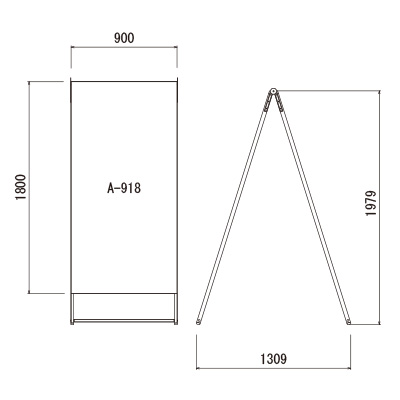 スタンド看板】Aサイン Aエース A-918 両面 W900×H1800 | 看板の激安