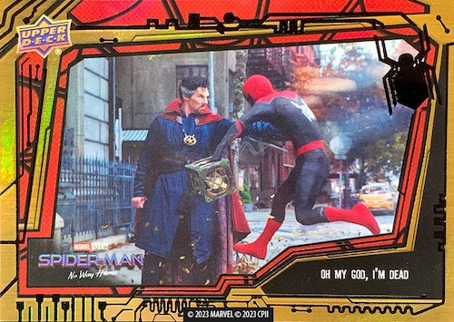2023 UPPER DECK MARVEL STUDIOS SPIDER-MAN NO WAY HOME BLASTER