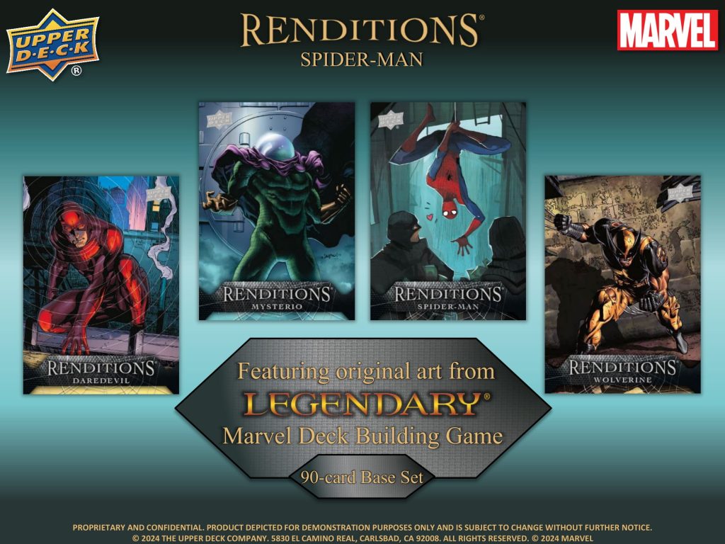 2024 UPPER DECK MARVEL RENDITIONS: SPIDER-MAN【製品情報