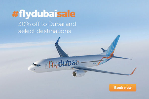 フライドバイ、ドバイ発着各路線で30％オフのセール開催 - TRAICY