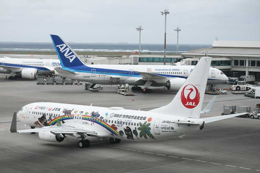 JTA、世界自然遺産特別デザイン機の運航開始 - TRAICY（トライシー）