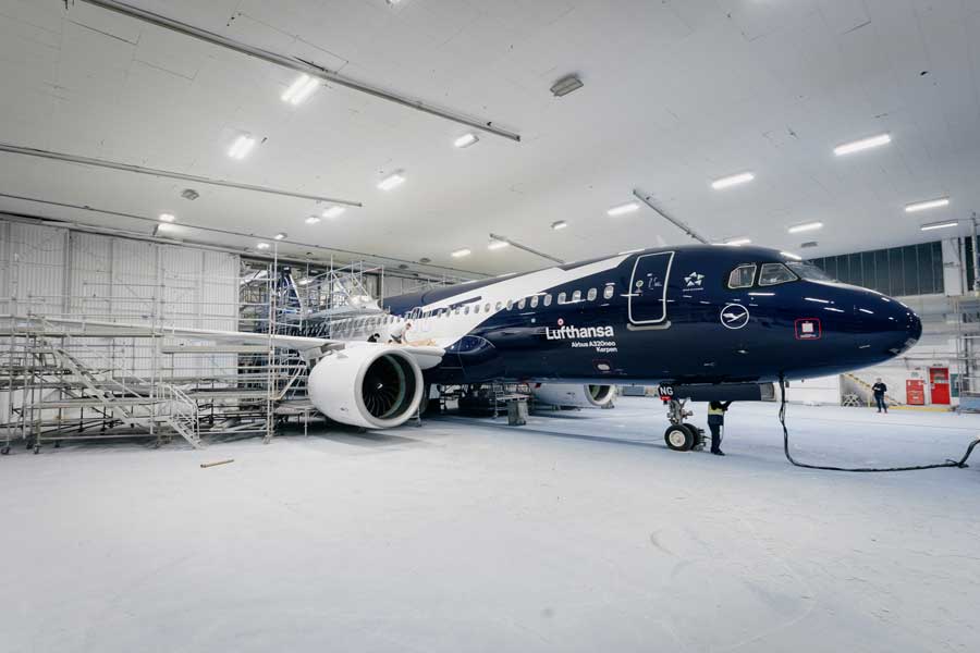 ルフトハンザ、100周年特別塗装機を2機追加 A320neoとA350-900