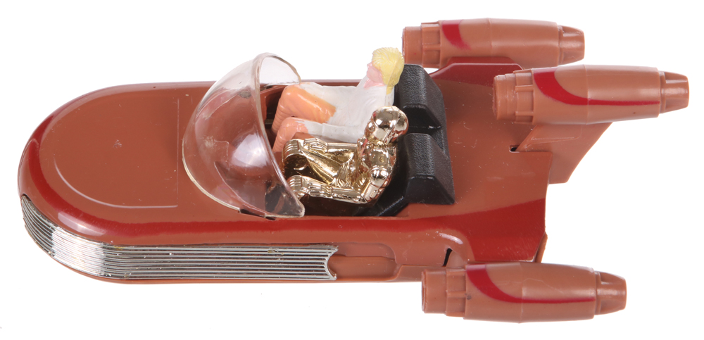 Small Scale Die-Cast Landspeeder (Star Wars, Original Kenner