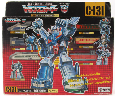 Trainbots (Raiden) Raiden (C-131) (Transformers, G1 - Headmasters